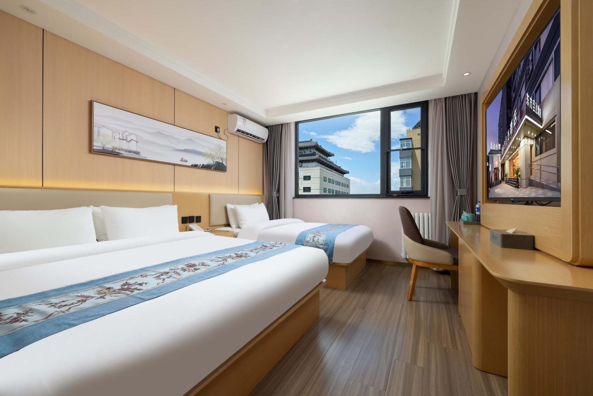 Jingfang Building Smart Hotel - Located In The Busiest Part Of The Downtown Area, Near Beijing Tiananmen Square And The Forbidden City,Wangfujing Shopping Street ,Newly Opened Hotel,Provide Free Laundry Service,Provide Tourism And Ticketing Services エクステリア 写真